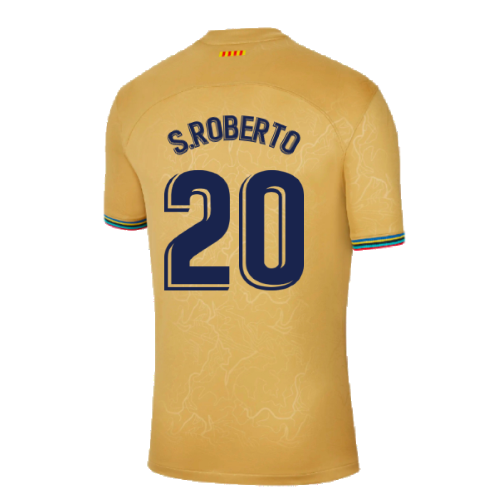 2022-2023 Barcelona Vapor Match Third Shirt (S.ROBERTO 20)