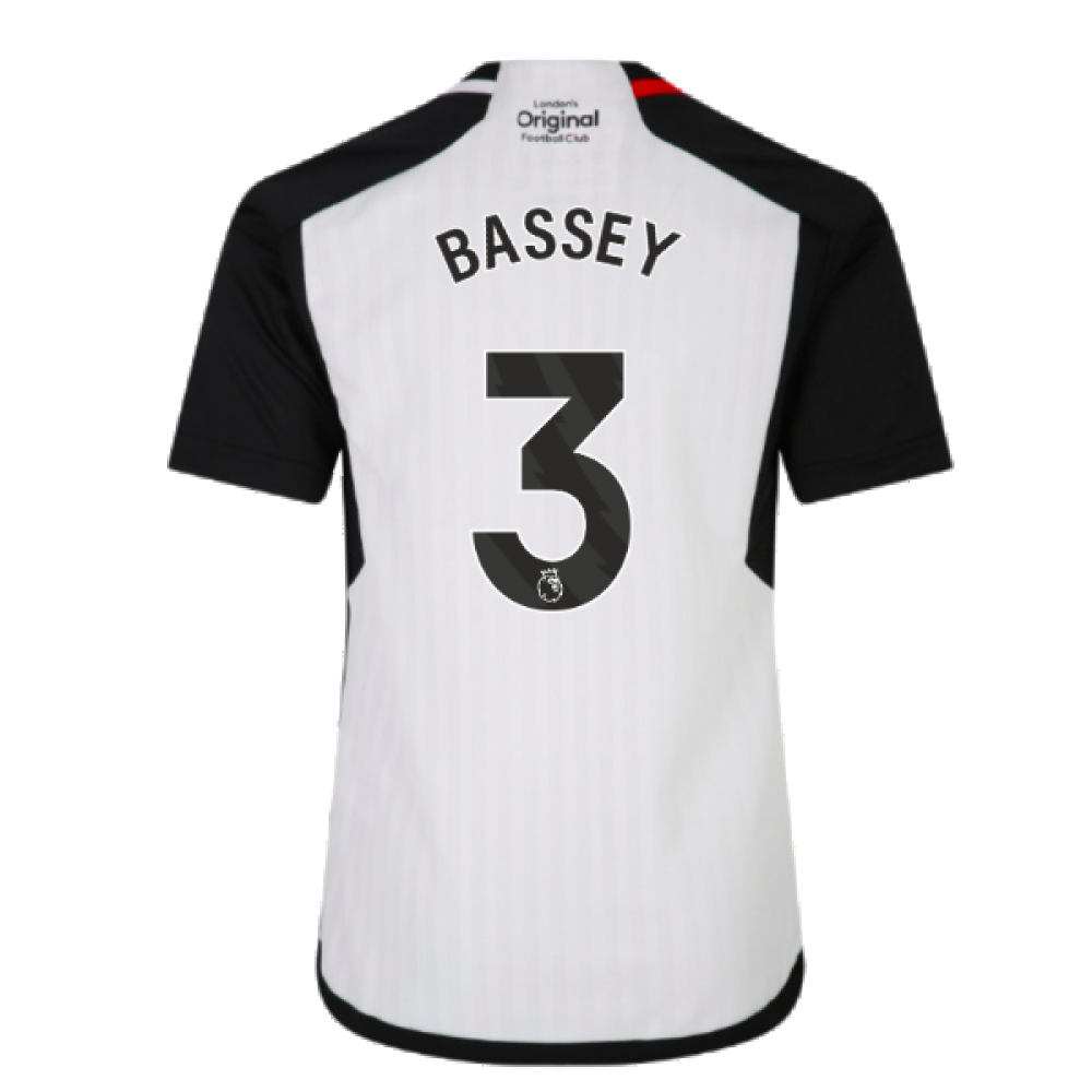 2023-2024 Fulham Home Shirt (Kids) (Bassey 3)