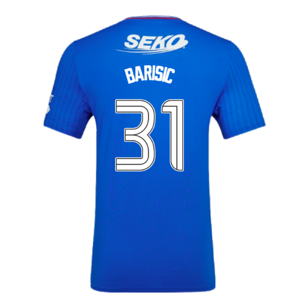 2023-2024 Rangers Pro Authentic Home Shirt (Barisic 31)