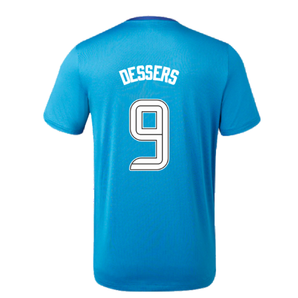 2023-2024 Rangers Players Training Tee (Deep Water) (Dessers 9)