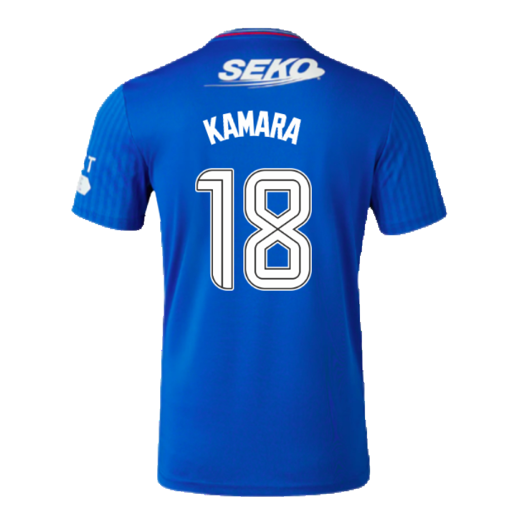 2023-2024 Rangers Home Shirt (Kamara 18)