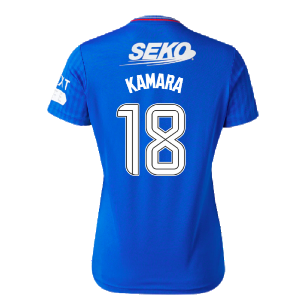 2023-2024 Rangers Home Shirt (Ladies) (Kamara 18)