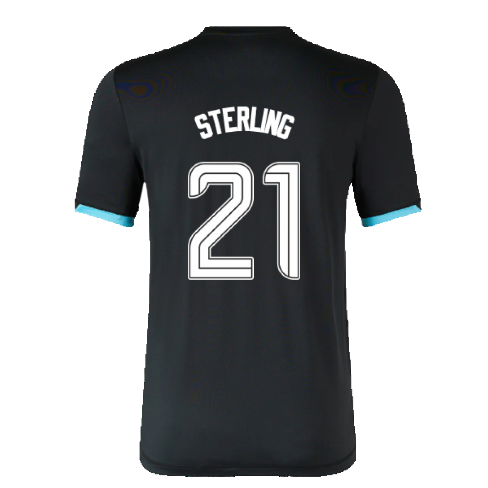 2023-2024 Rangers Players Travel SS Tee (Black) (Sterling 21)