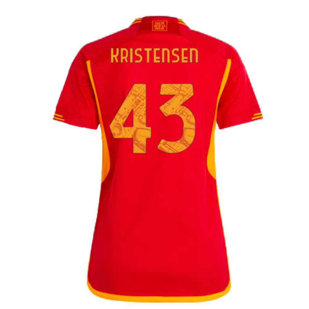 2023-2024 Roma Home Shirt (Ladies) (KRISTENSEN 43)