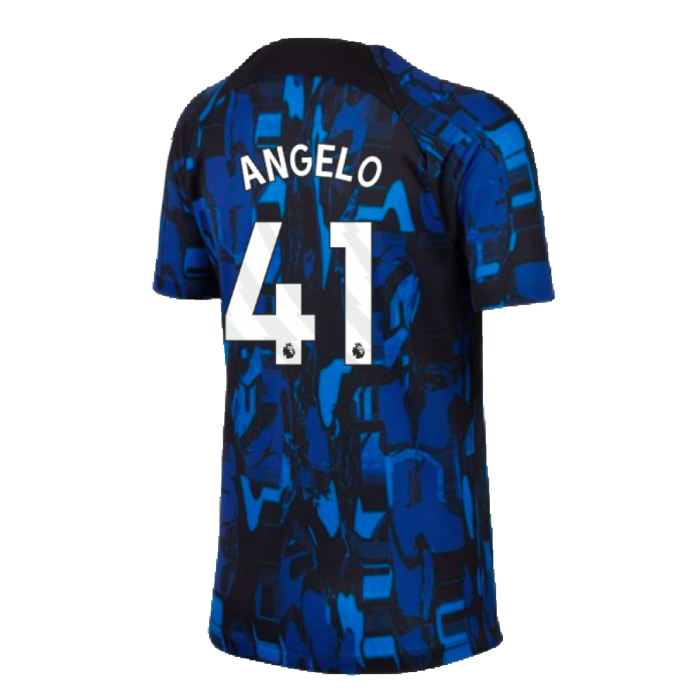 2023-2024 Chelsea Academy Pro Tee (Blue) - Kids (Angelo 41)