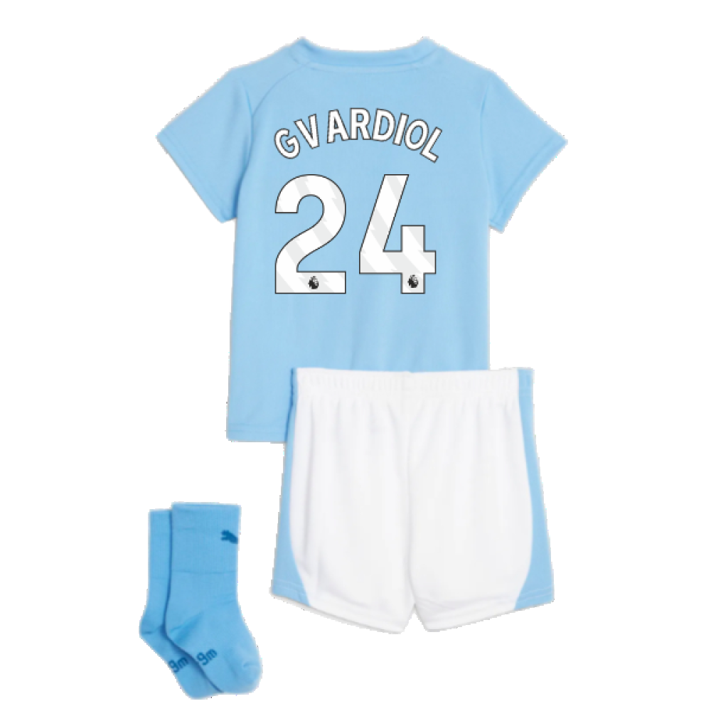 2023-2024 Man City Home Baby Kit (Gvardiol 24)