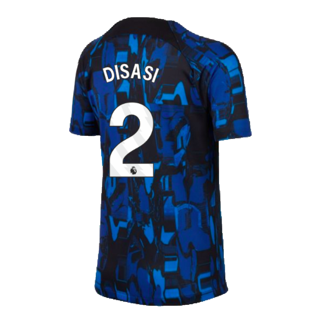 2023-2024 Chelsea Academy Pro Tee (Blue) - Kids (Disasi 2)