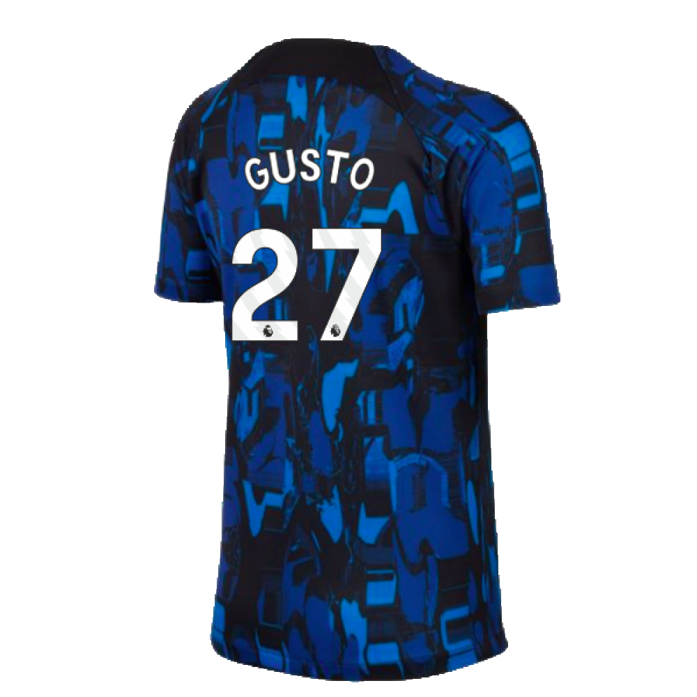 2023-2024 Chelsea Academy Pro Tee (Blue) - Kids (Gusto 27)