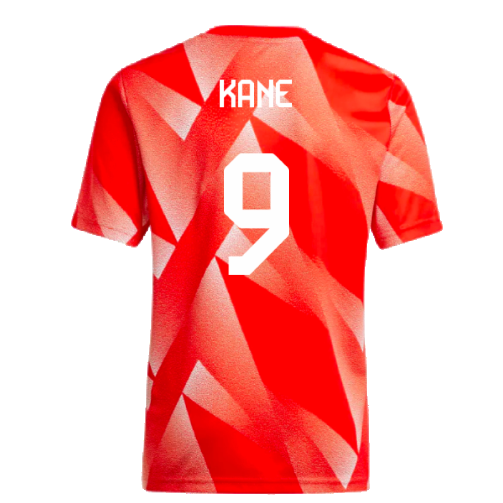 2023-2024 Bayern Munich Pre-Match Shirt (Red) - Kids (Kane 9)