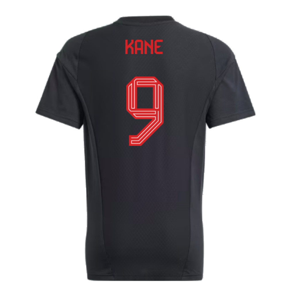 2023-2024 Bayern Munich Core Tee (Black) - Kids (Kane 9)