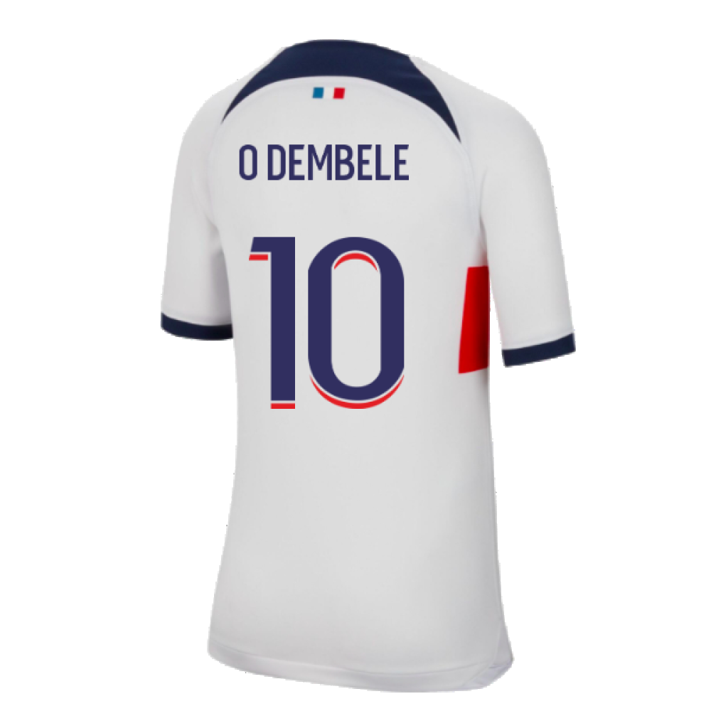 2023-2024 PSG Away Shirt (Kids) (O Dembele 10)