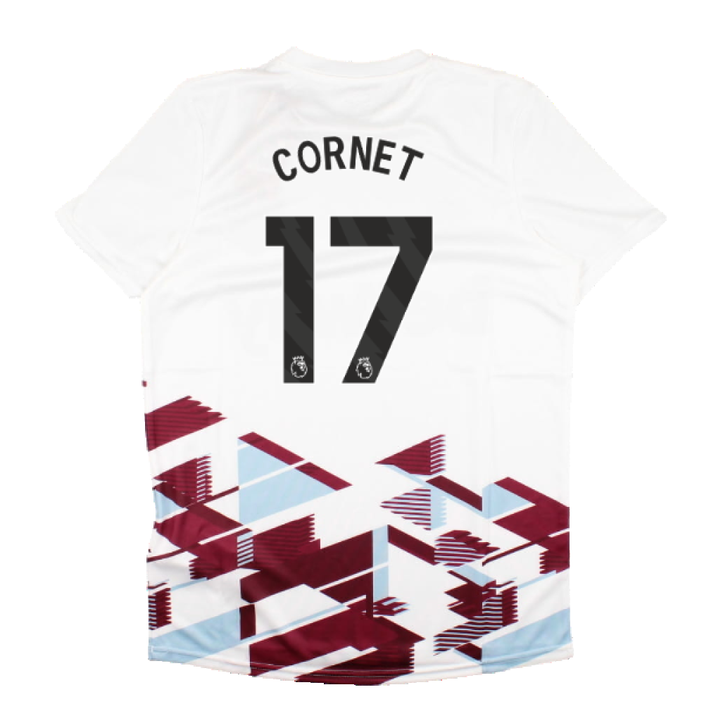 2023-2024 West Ham Warm Up Jersey (White) (CORNET 17)