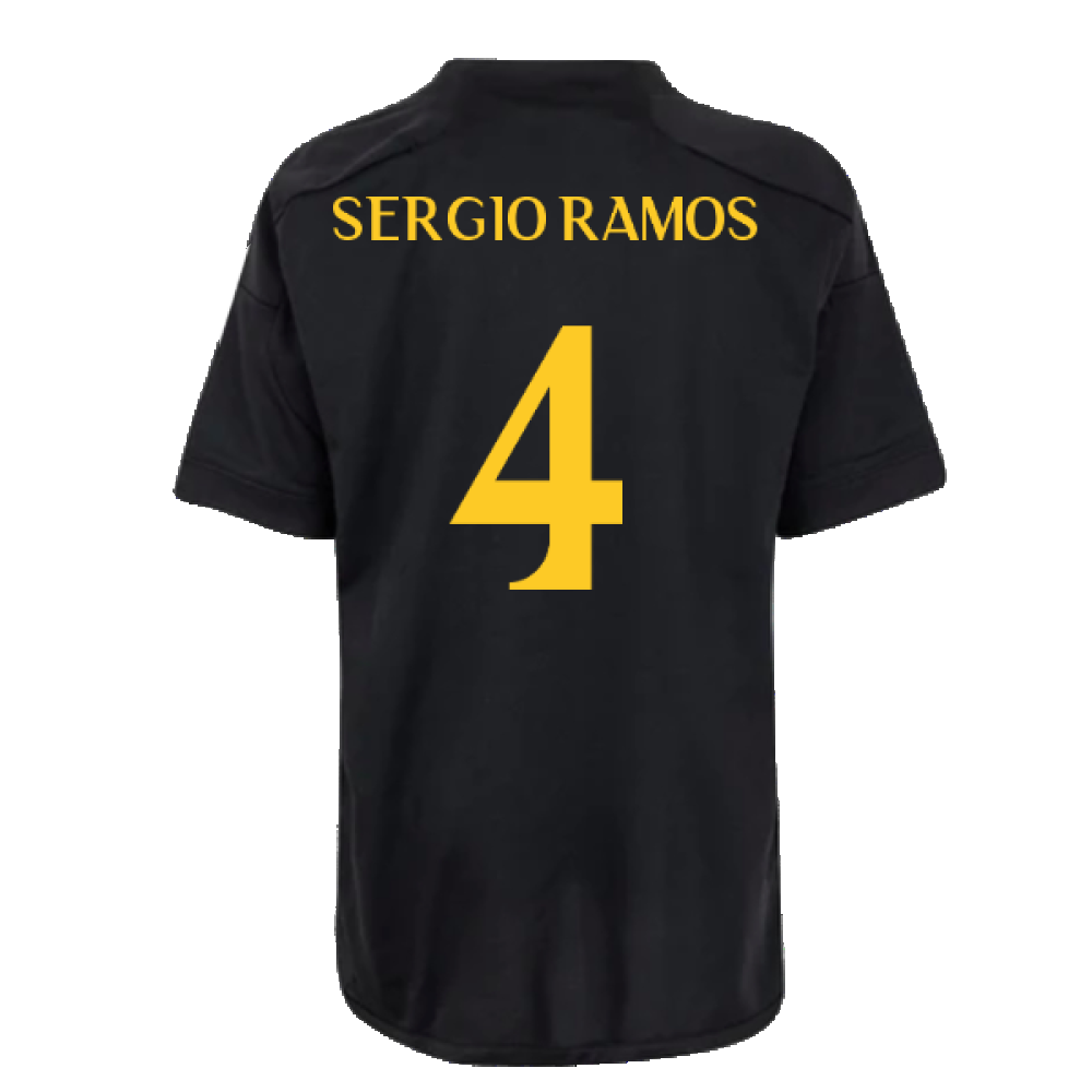 2023-2024 Real Madrid Third Youth Kit (Sergio Ramos 4)