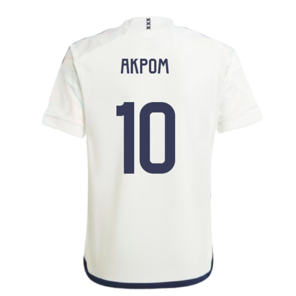 2023-2024 Ajax Away Shirt (Kids) (Akpom 10)