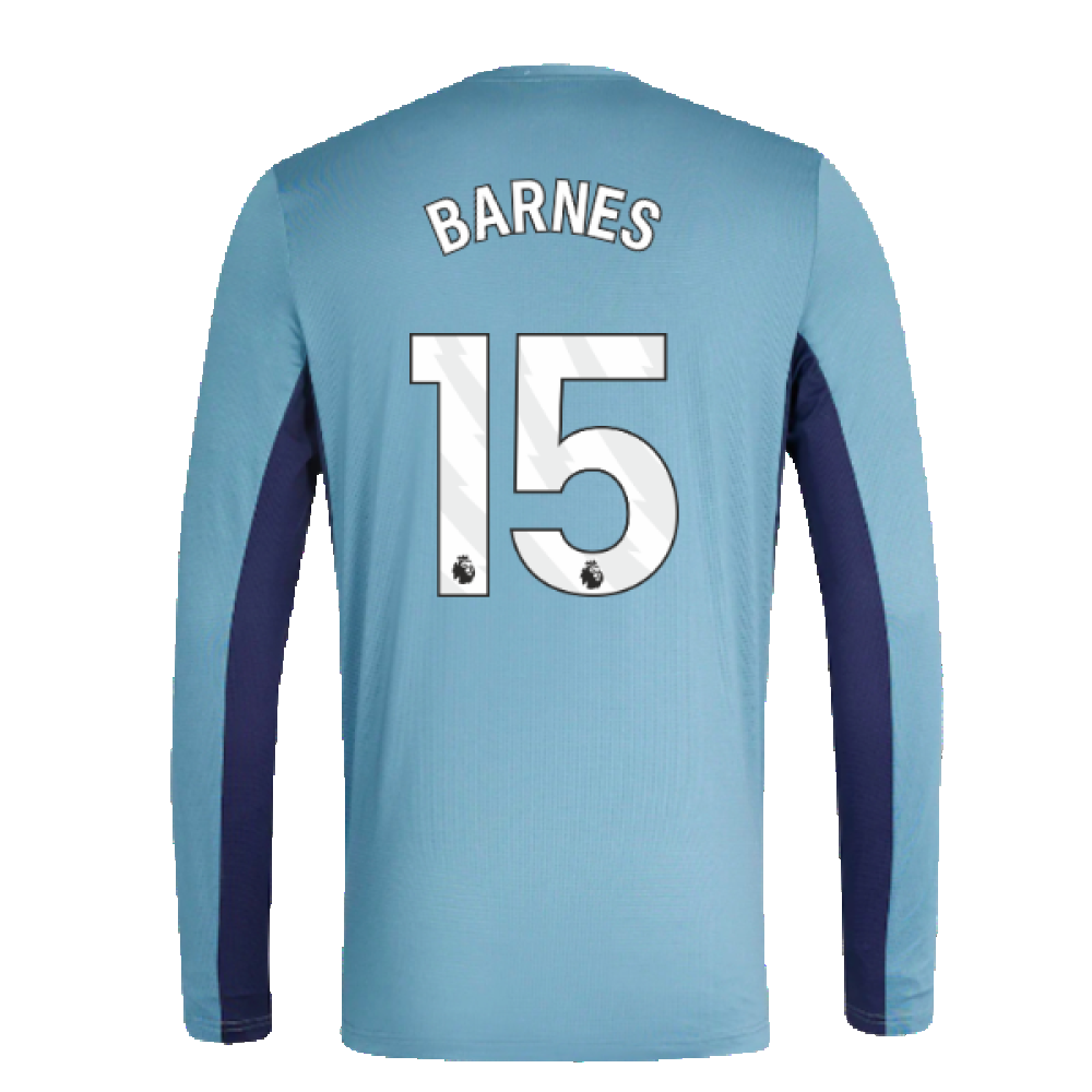 2023-2024 Newcastle Players Training Long Sleeve Tee (Bluestone) (Barnes 15)