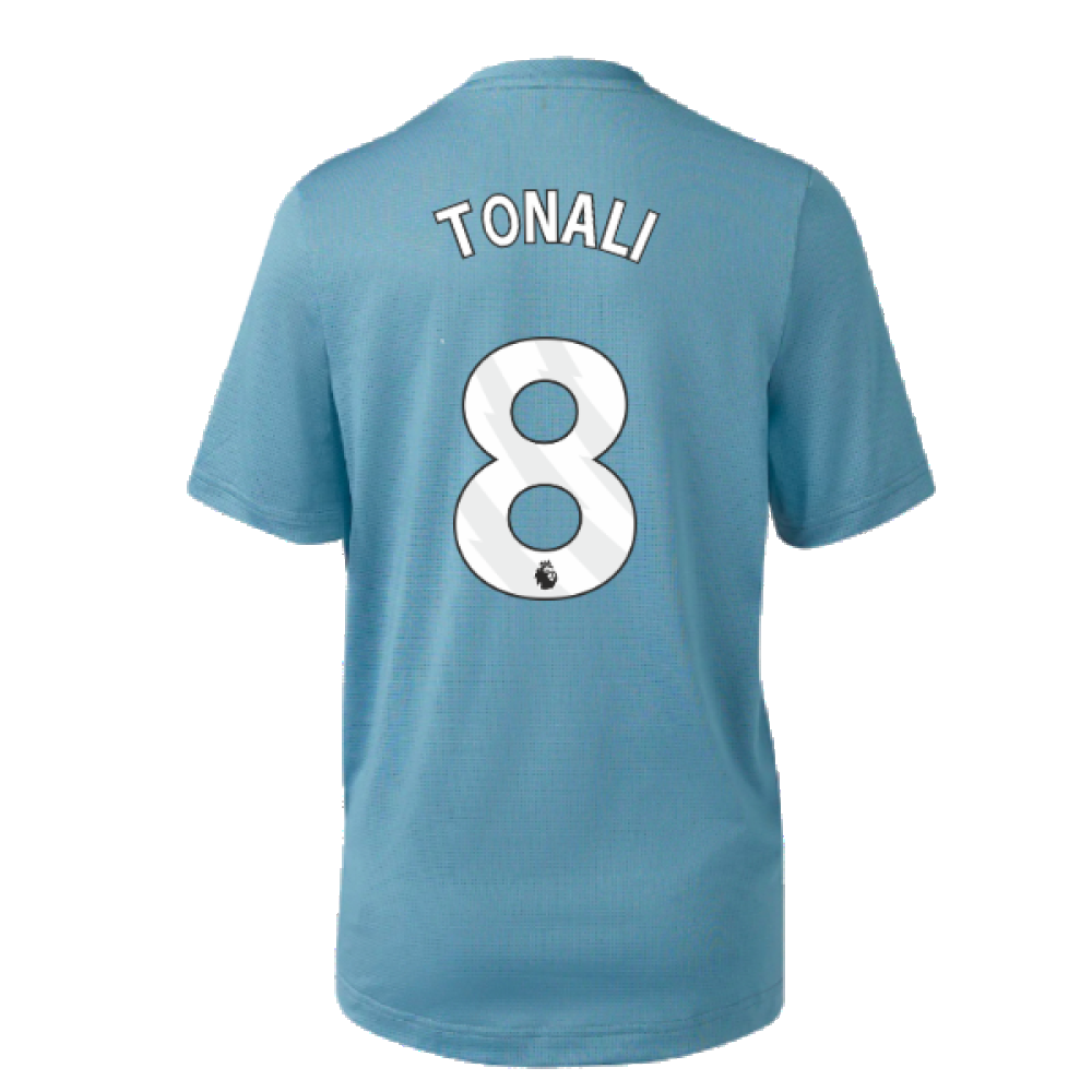 2023-2024 Newcastle Players Training Tee (Bluestone) - Kids (Tonali 8)