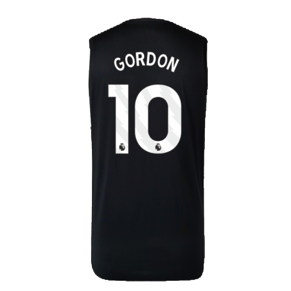 2023-2024 Newcastle Coaches Training Vest (Black) (Gordon 10)