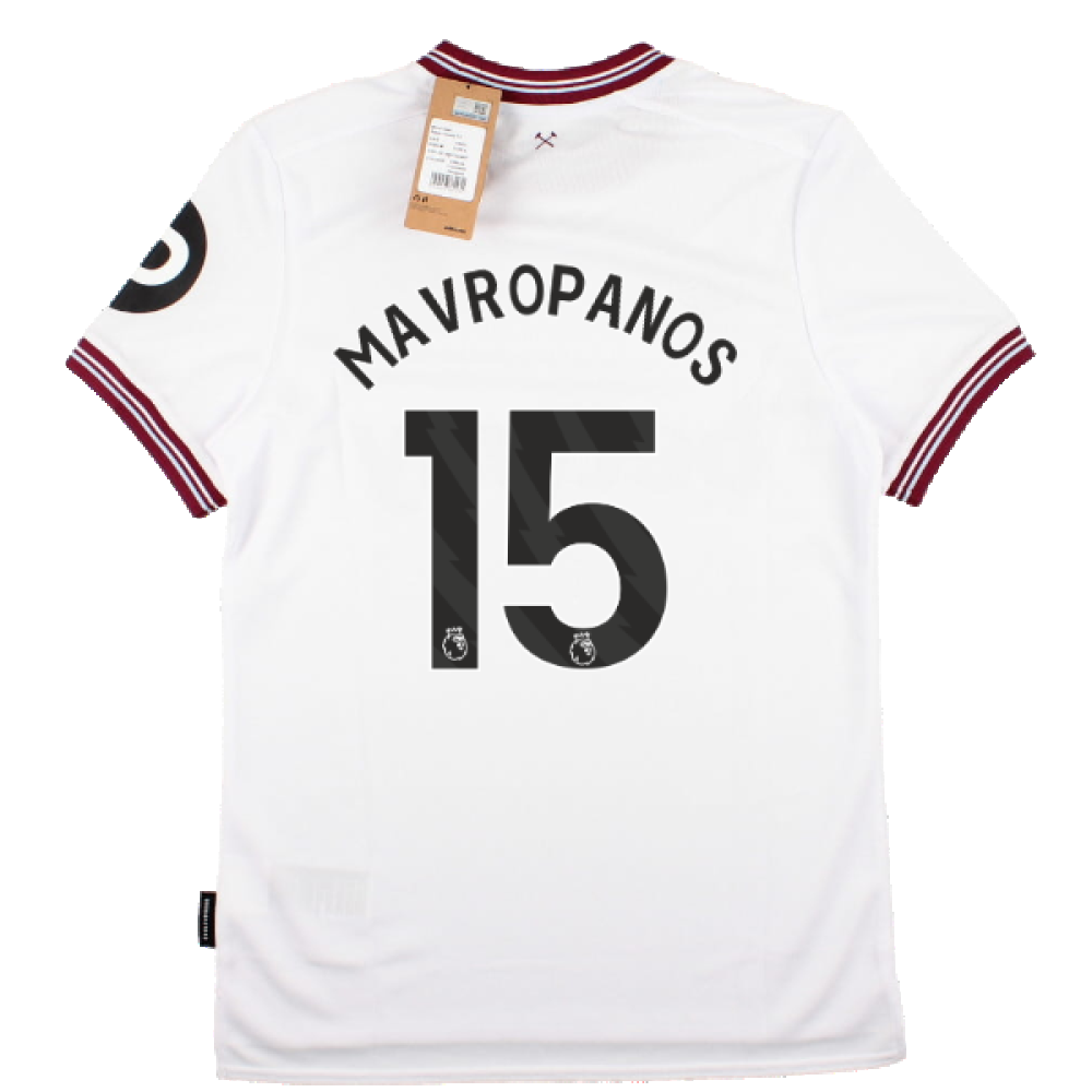 2023-2024 West Ham United Away Shirt (Mavropanos 15)