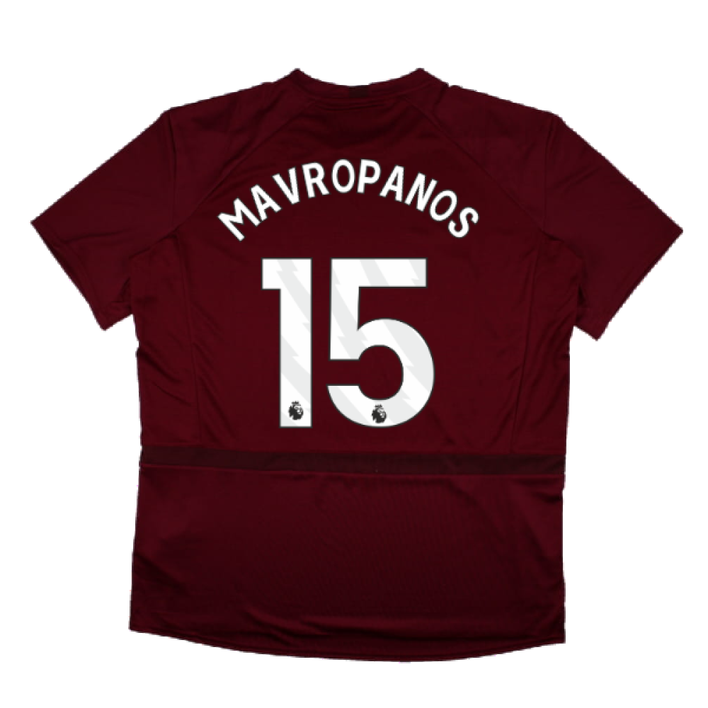 2023-2024 West Ham Training Jersey (Claret) (Mavropanos 15)