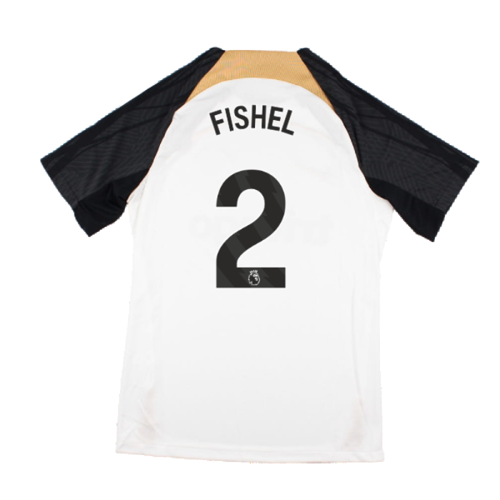 2023-2024 Chelsea Strike Training Shirt (White) (Fishel 2)