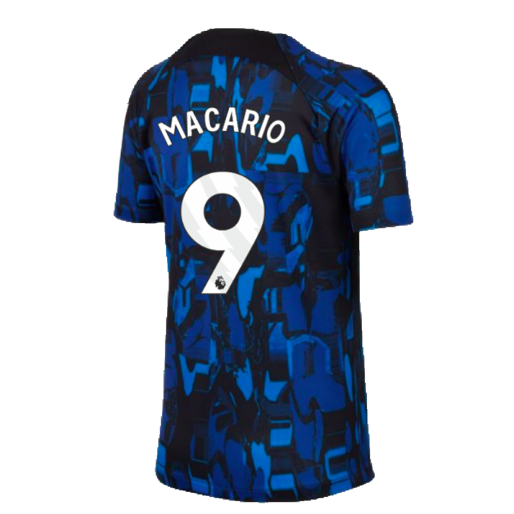 2023-2024 Chelsea Academy Pro Tee (Blue) - Kids (Macario 9)