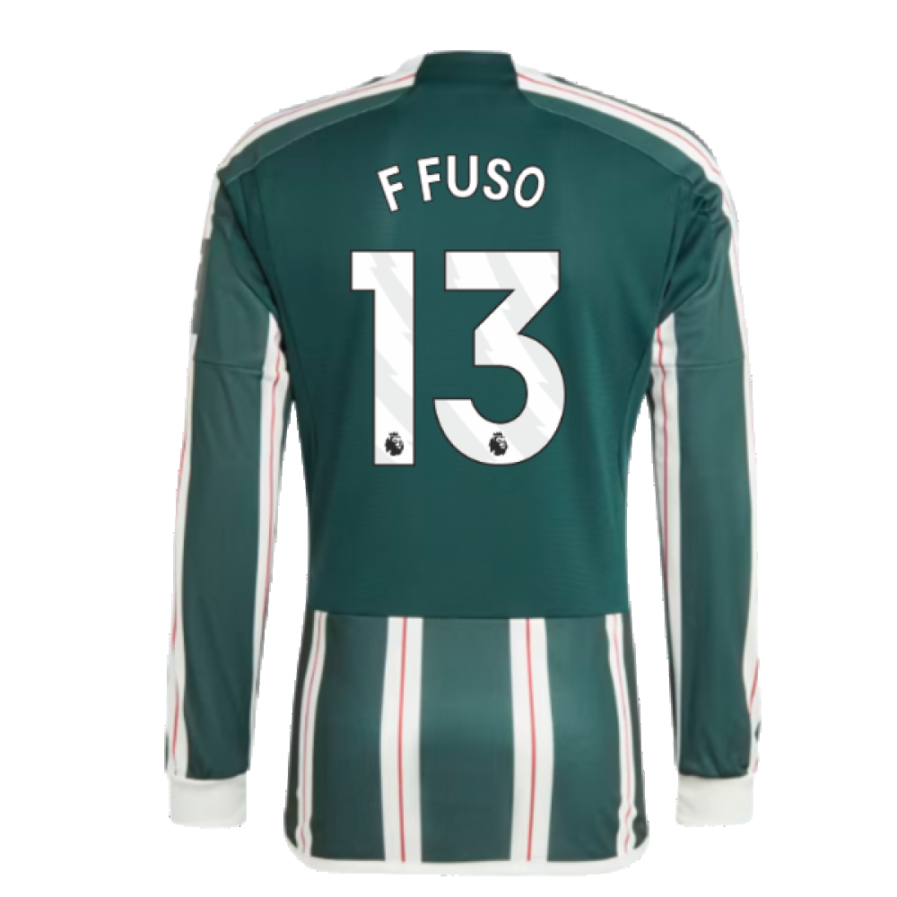 2023-2024 Man Utd Long Sleeve Away Shirt (F Fuso 13)