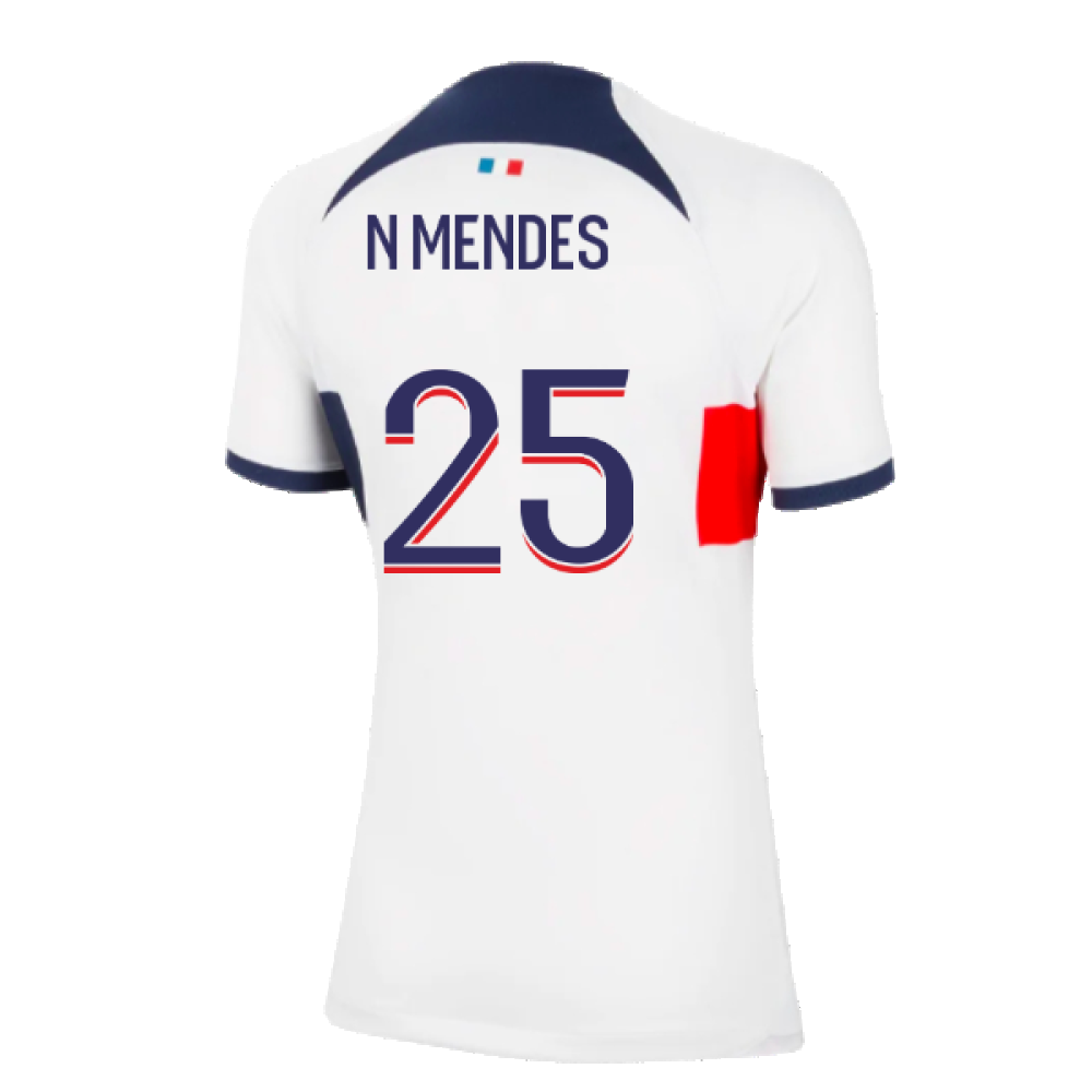 2023-2024 PSG Away Shirt (Womens) (N Mendes 25)