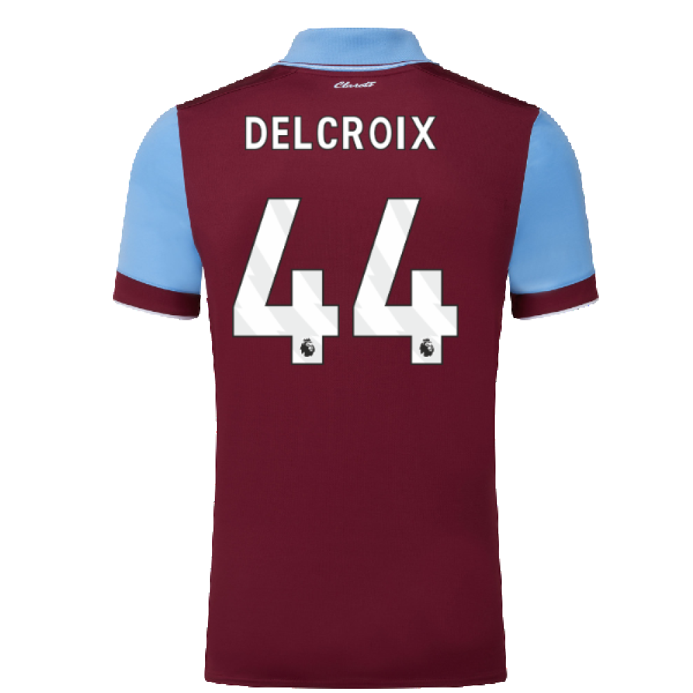 2023-2024 Burnley Home Shirt (Delcroix 44)