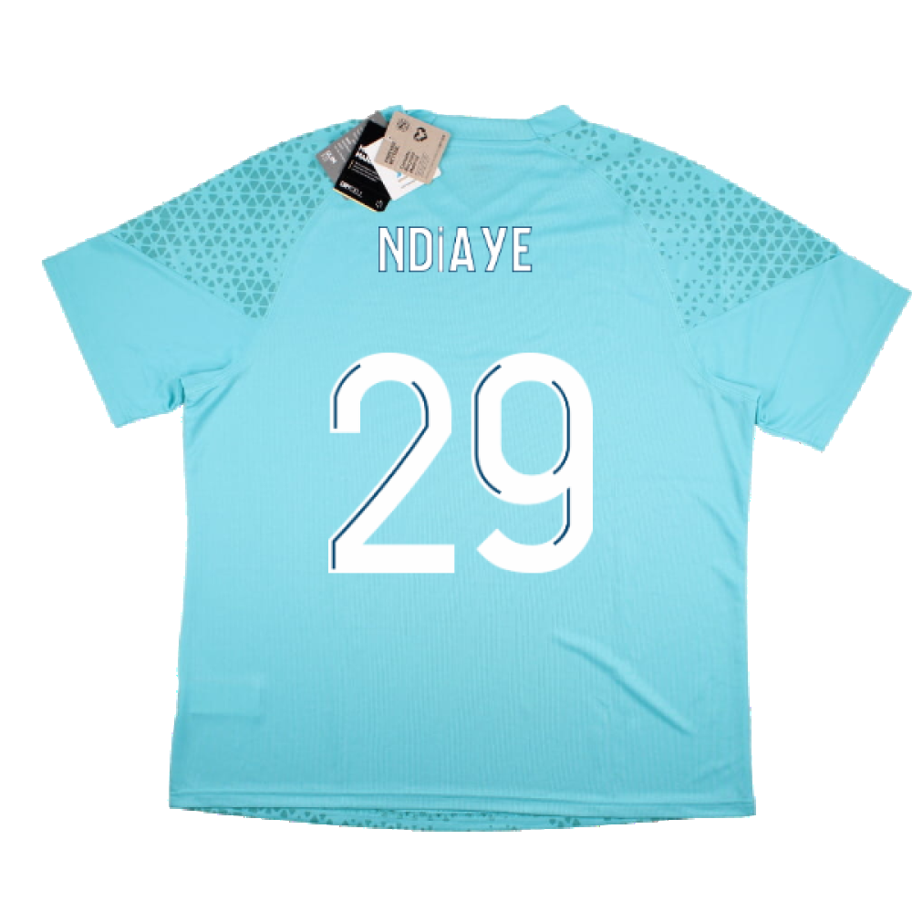 2023-2024 Marseille Training Jersey (Hero Blue) (Ndiaye 29)