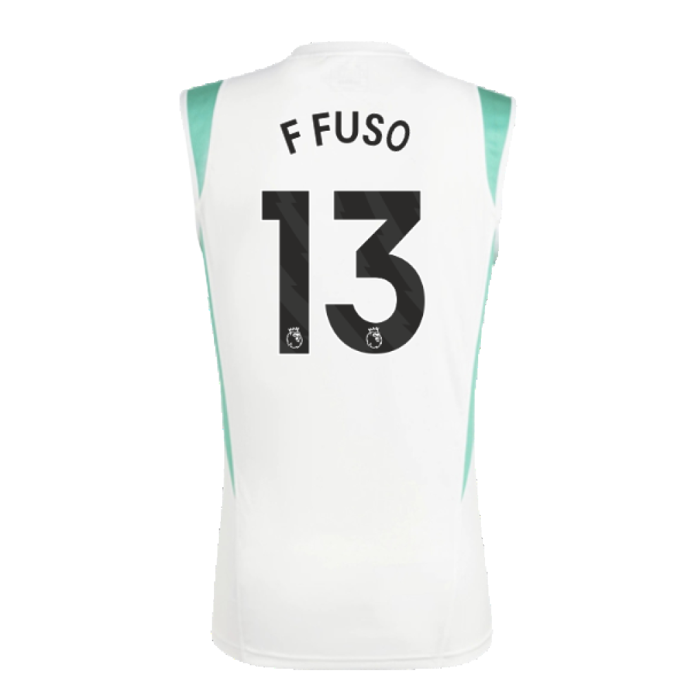 2023-2024 Man Utd Sleeveless Jersey (White) (F Fuso 13)