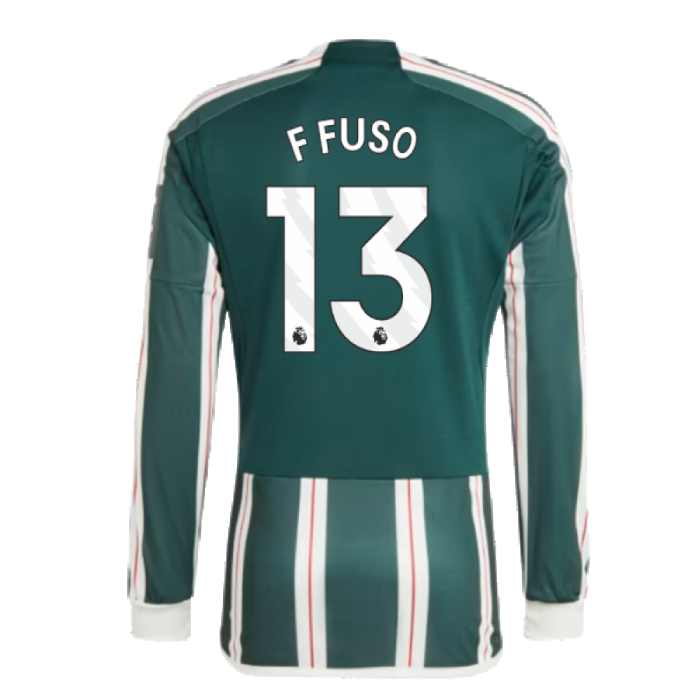 2023-2024 Man Utd Long Sleeve Away Shirt (F Fuso 13)