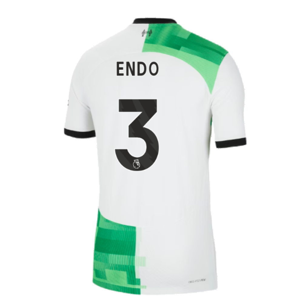 2023-2024 Liverpool Away Authentic Shirt (Endo 3)