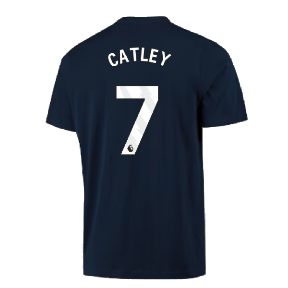 2023-2024 Arsenal DNA Graphic Tee (Navy) (Catley 7)