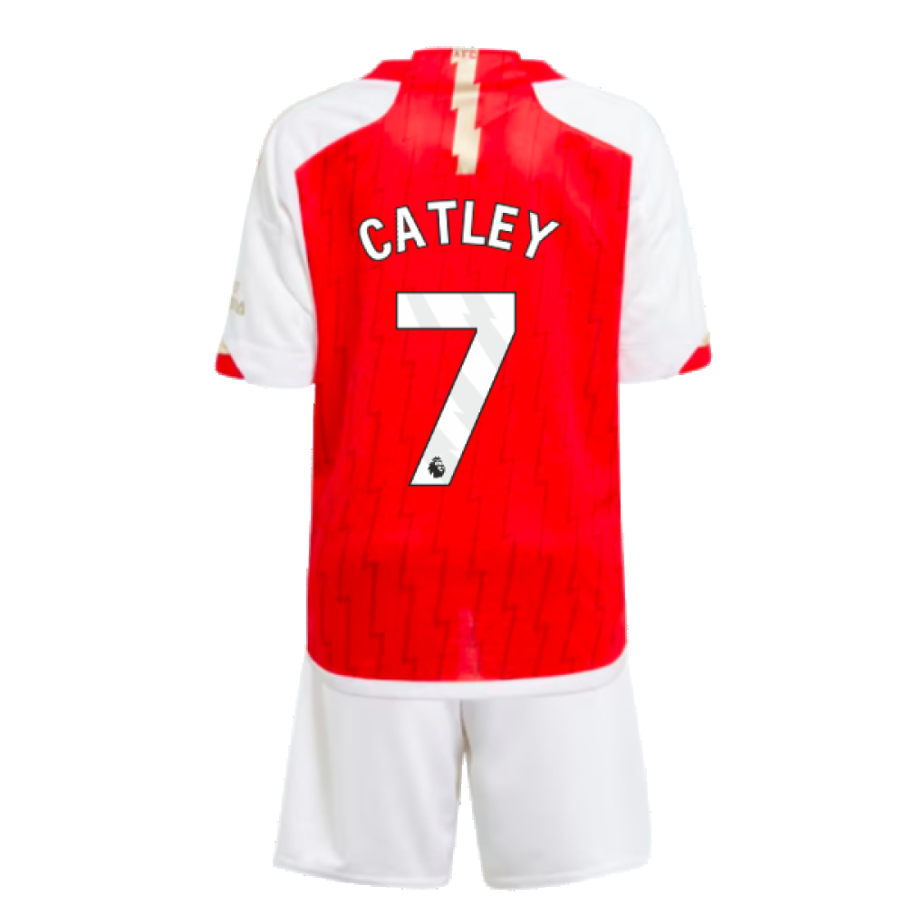 2023-2024 Arsenal Home Mini Kit (Catley 7)