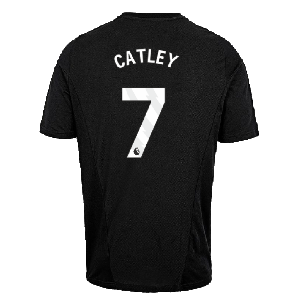 2023-2024 Arsenal Training Tee (Black) (Catley 7)