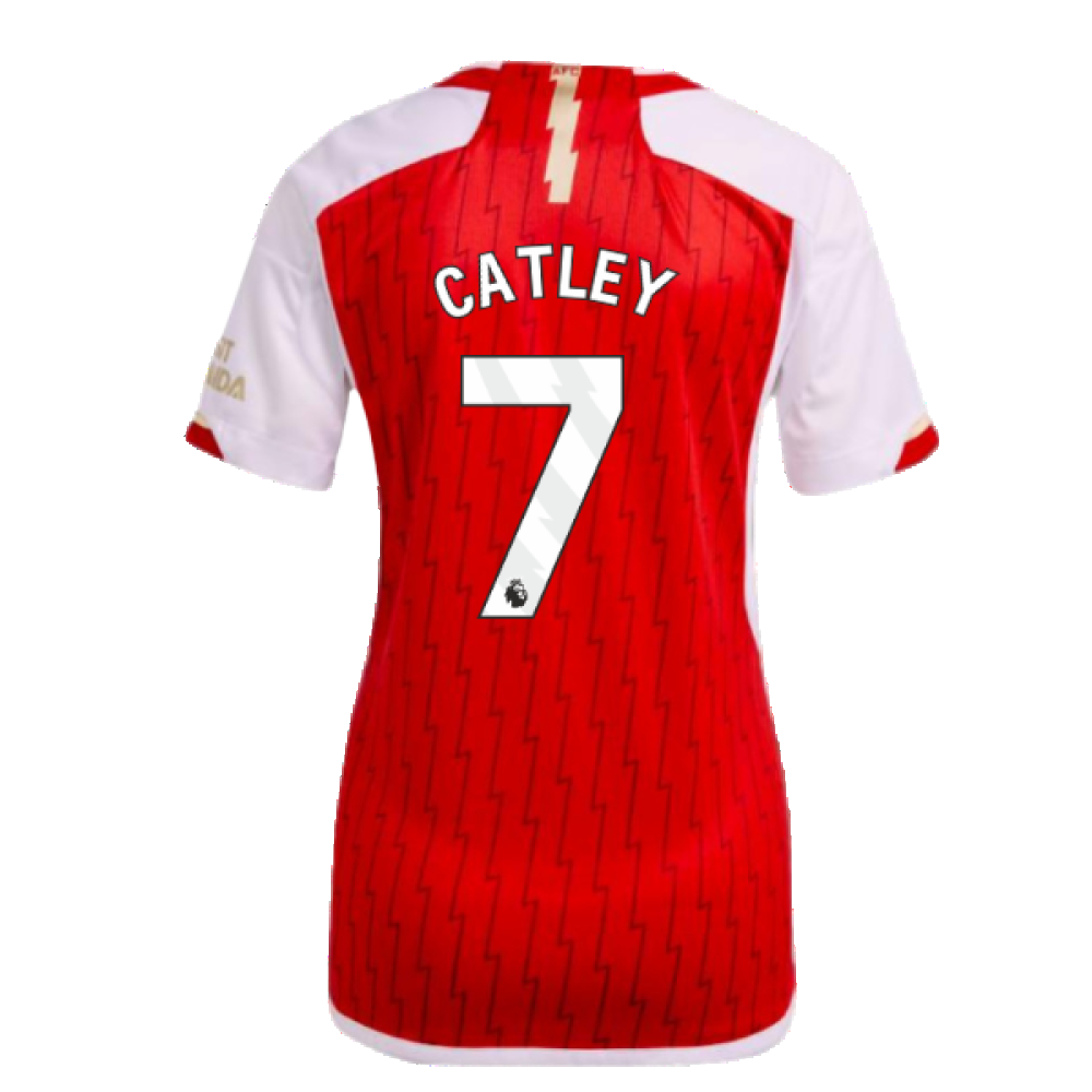 2023-2024 Arsenal Home Shirt (Ladies) (Catley 7)