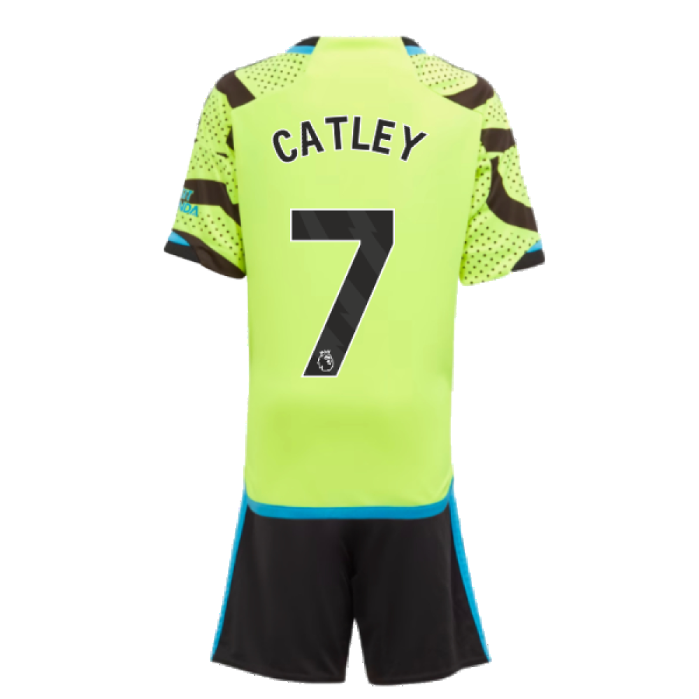 2023-2024 Arsenal Away Mini Kit (Catley 7)