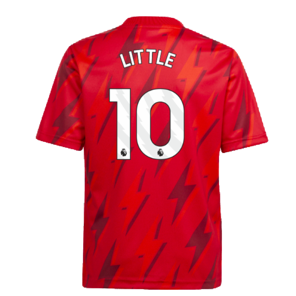 2023-2024 Arsenal Pre-Match Shirt (Red) - Kids (Little 10)