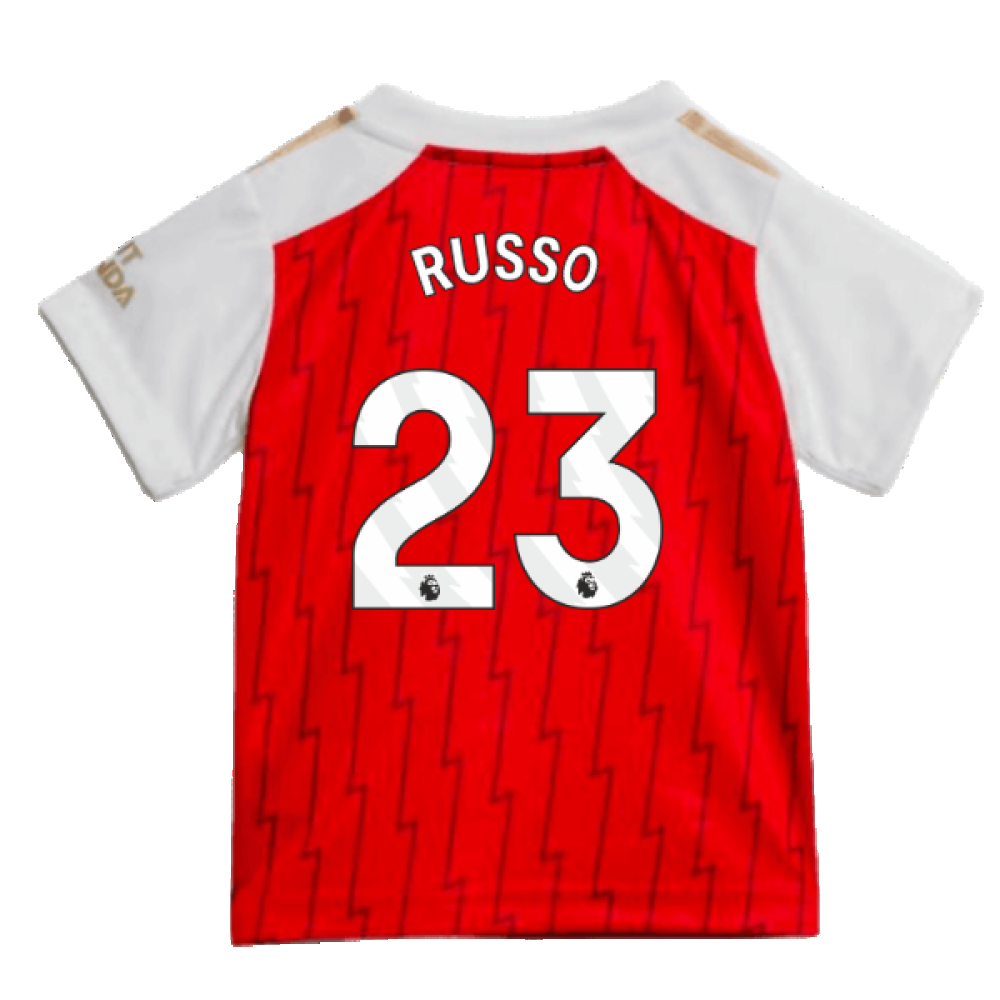 2023-2024 Arsenal Home Baby Kit (Russo 23)