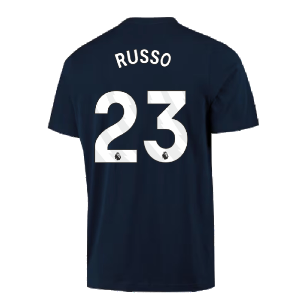 2023-2024 Arsenal DNA Graphic Tee (Navy) (Russo 23)