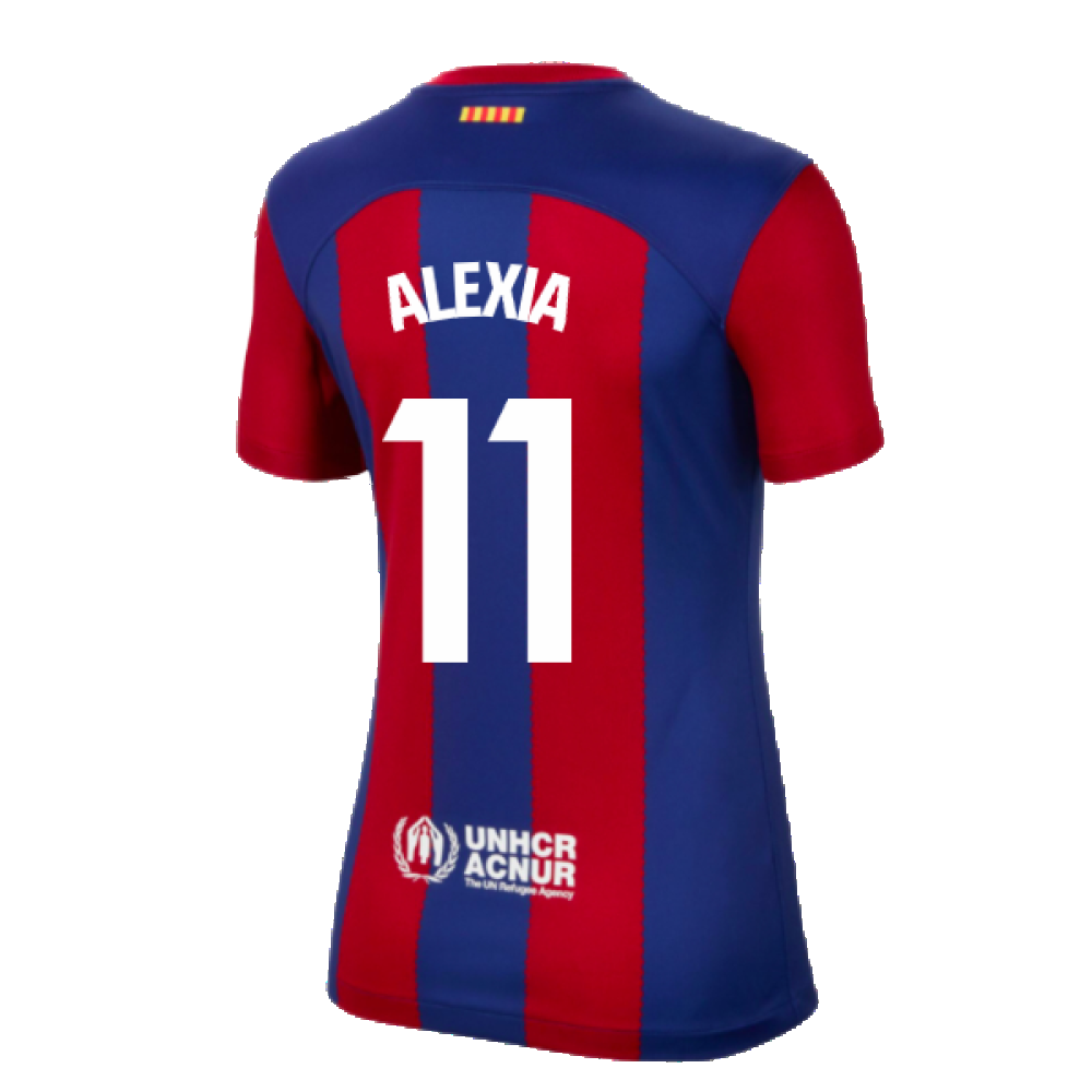 2023-2024 Barcelona Home Shirt (Ladies) (Alexia 11)