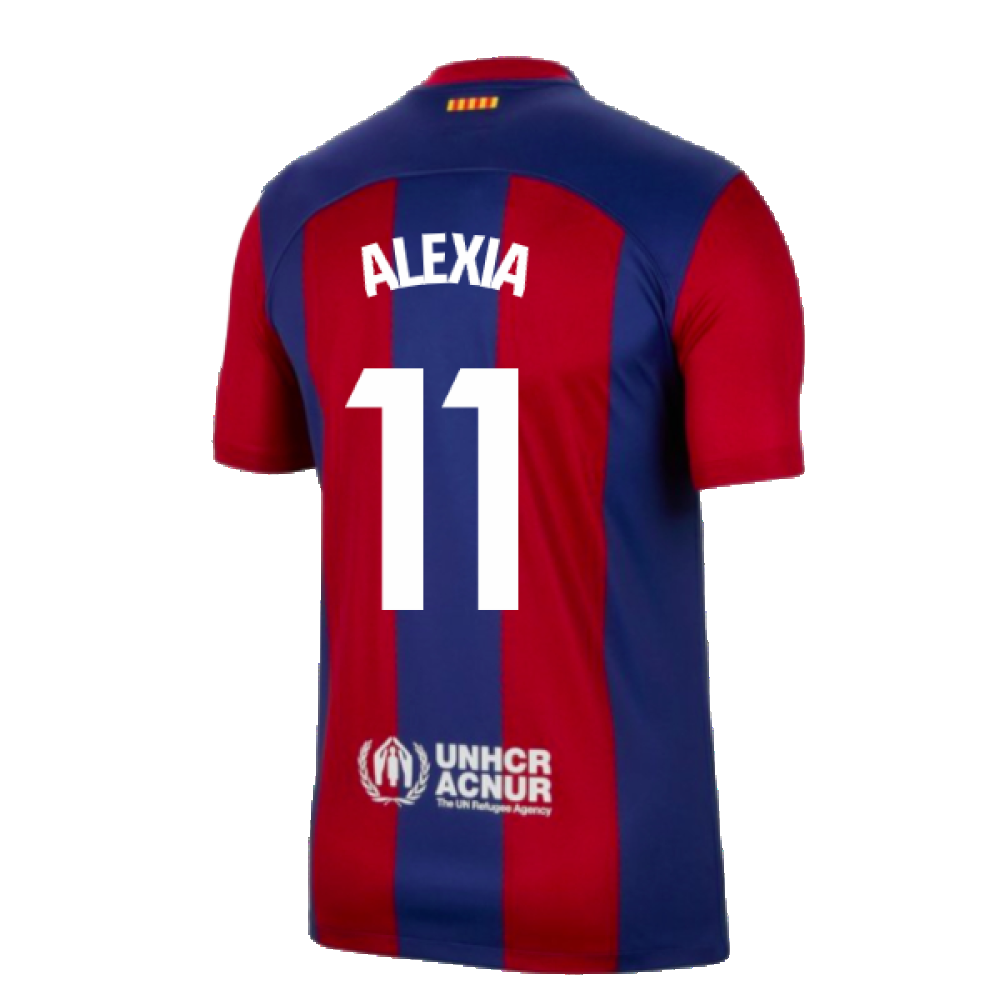 2023-2024 Barcelona Home Shirt (Alexia 11)