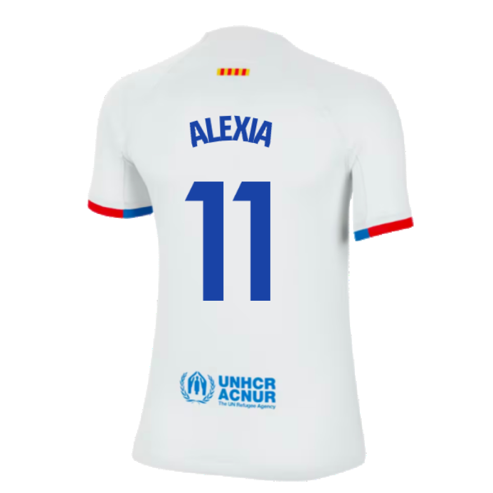 2023-2024 Barcelona Away Shirt (Ladies) (Alexia 11)