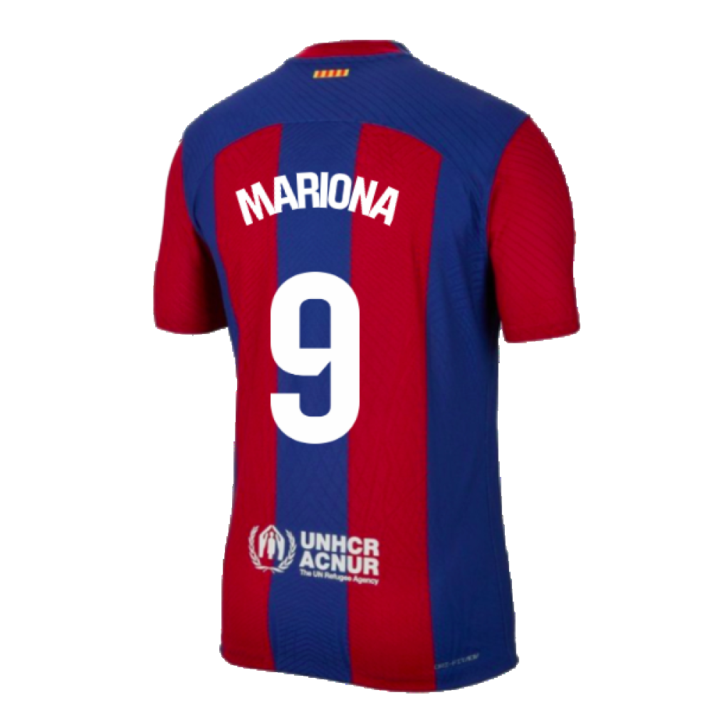 2023-2024 Barcelona Authentic Home Shirt (Mariona 9)