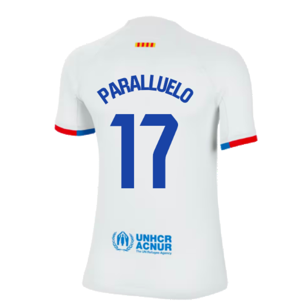 2023-2024 Barcelona Away Shirt (Ladies) (Paralluelo 17)