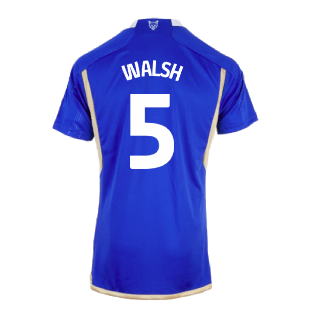 2023-2024 Leicester City Home Shirt (Walsh 5)