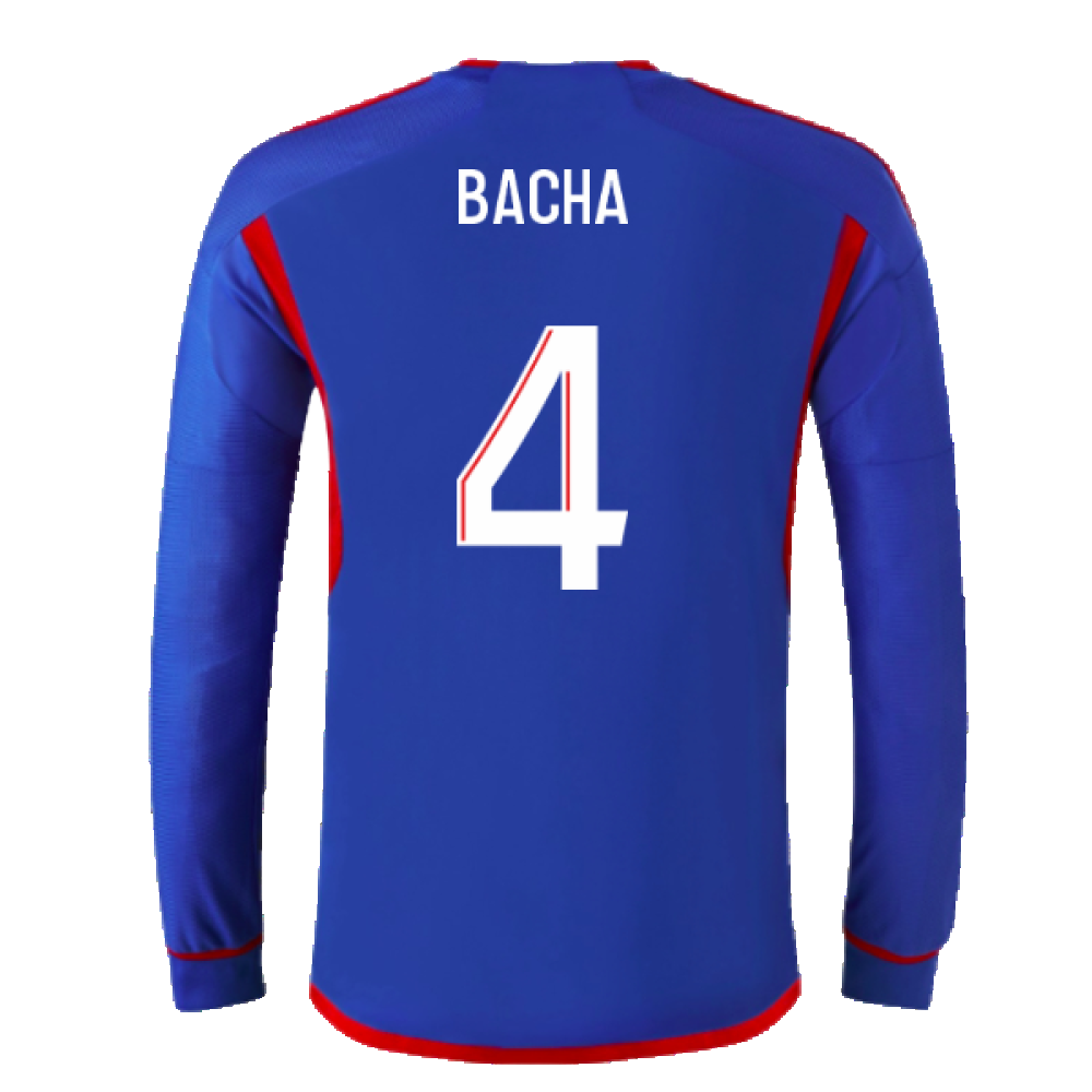 2023-2024 Olympique Lyon Long Sleeve Away Shirt (Bacha 4)