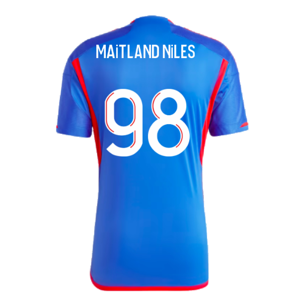 2023-2024 Olympique Lyon Away Shirt (Maitland Niles 98)