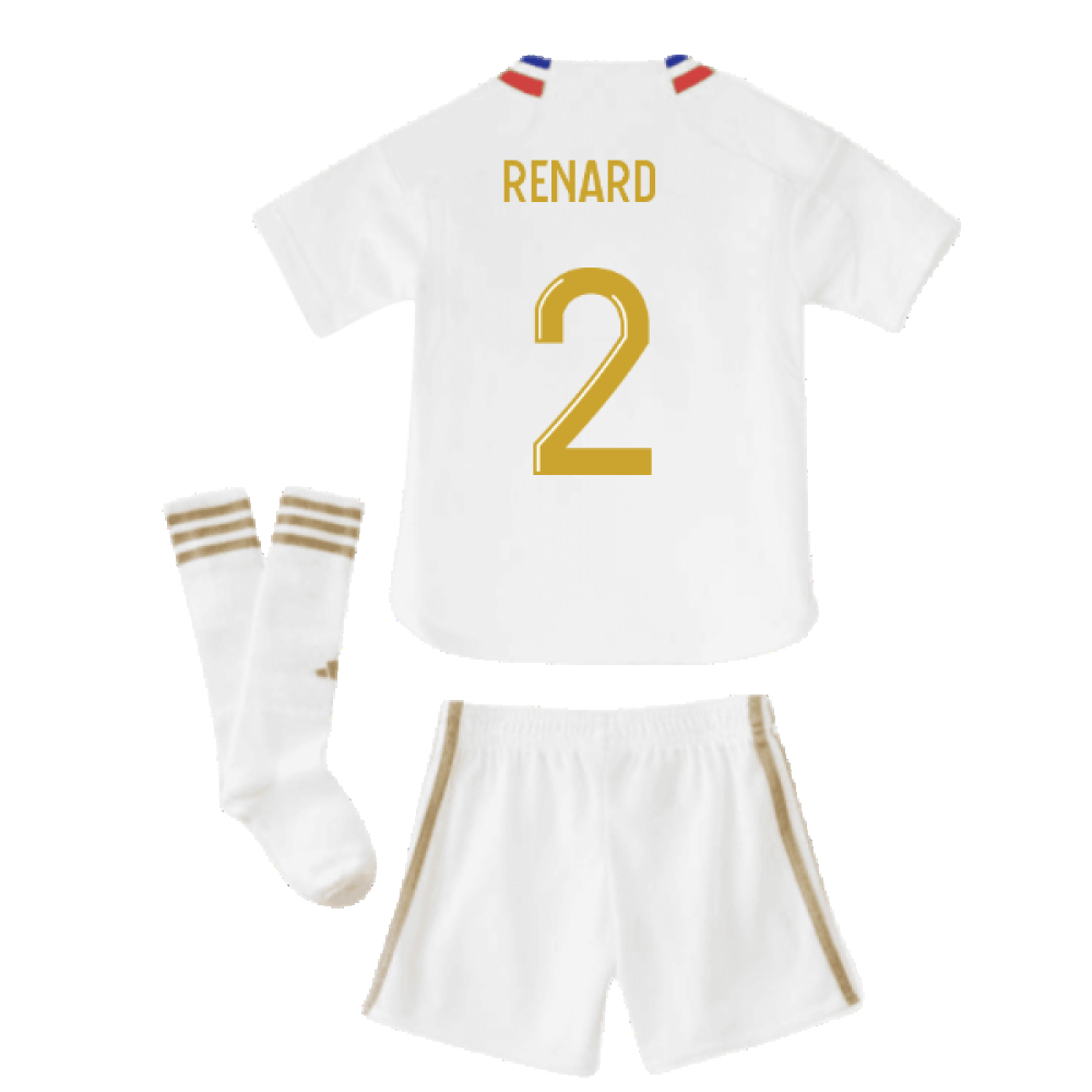 2023-2024 Olympique Lyon Home Mini Kit (Renard 2)