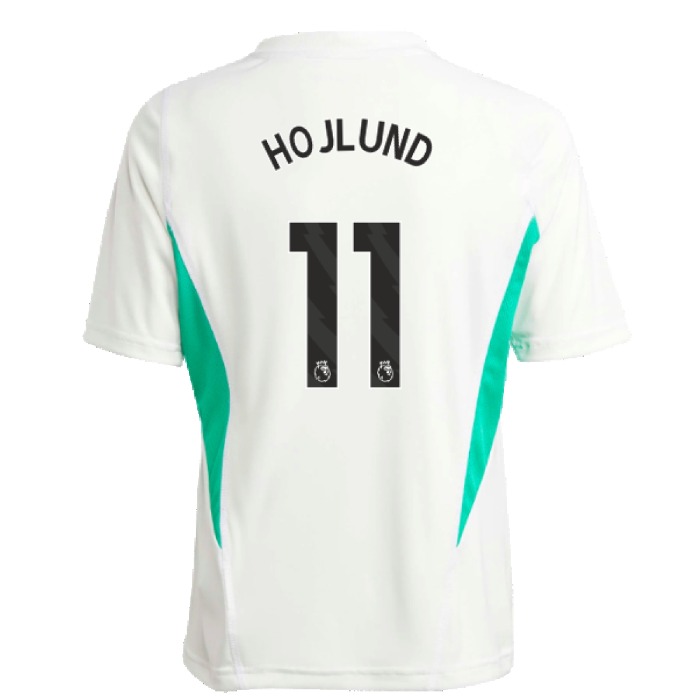 2023-2024 Man Utd Training Jersey (White) - Kids (Hojlund 11)